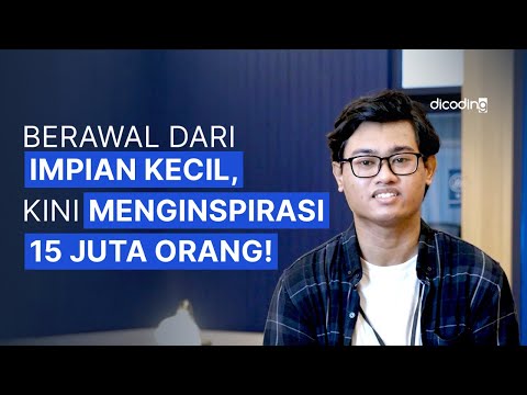 Dicoding Indonesia YouTube thumbnail featuring Farhan Arifandi